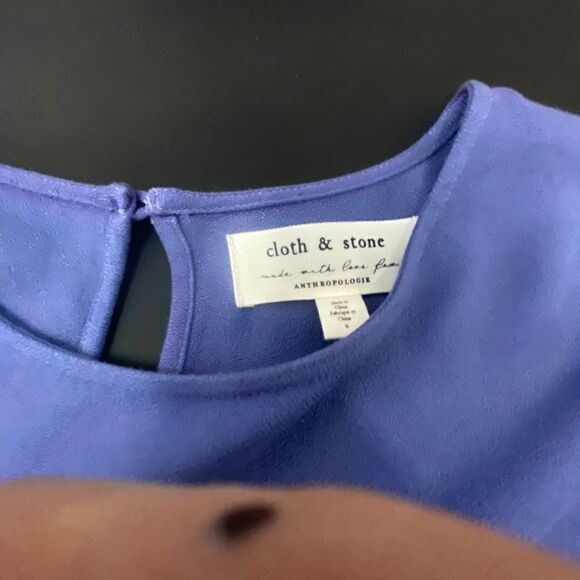 Cloth & Stone by Anthropologie Lilac/Purple Dress S - Picture 10 of 14